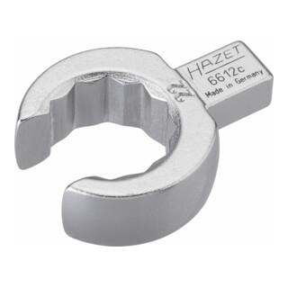 HAZET insteekringsleutel, open, 9x12 mm