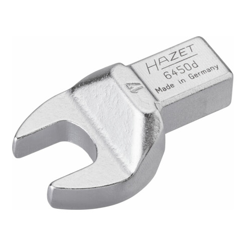 HAZET Insteek-steeksleutel 6450C-15 ∙ Insteekvierkant 9 x 12 mm ∙ Buiten-zeskant-profiel ∙ 15 mm