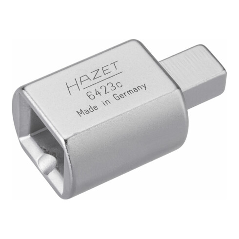 HAZET Insteekadapter 6423C ∙ Insteekvierkant 9 x 12 mm ∙ Insteekvierkant 14 x 18 mm