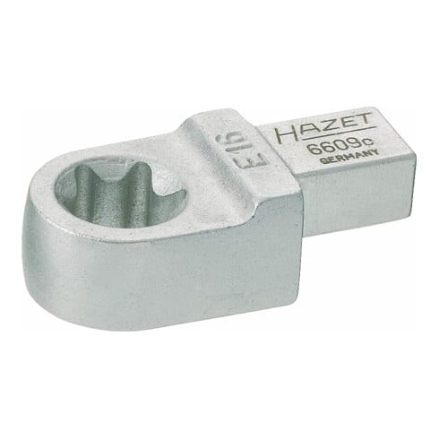 HAZET InsteekTORX® ringsleutel 6609C-E10 ∙ Insteekvierkant 9 x 12 mm ∙ Buiten-TORX®-profiel ∙ E10