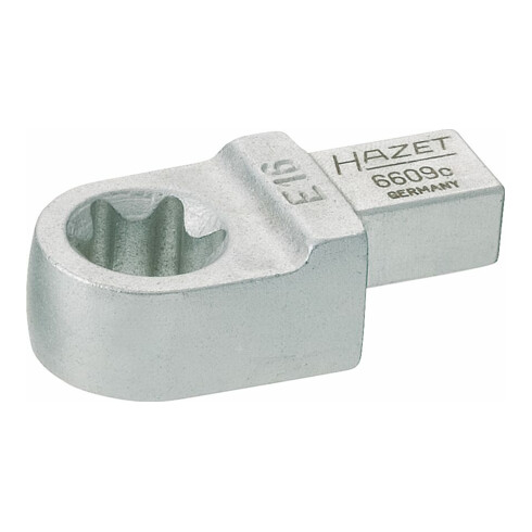 HAZET InsteekTORX® ringsleutel 6609C-E14 ∙ Insteekvierkant 9 x 12 mm ∙ Buiten-TORX®-profiel ∙ E14