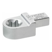 HAZET InsteekTX ringsleutel 6609C-E16 ∙ Insteekvierkant 9 x 12 mm ∙ Buiten-TX-profiel ∙ E16