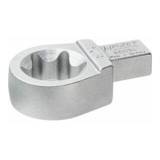 HAZET InsteekTX ringsleutel 6609C-E24 ∙ Insteekvierkant 9 x 12 mm ∙ Buiten-TX-profiel ∙ E24