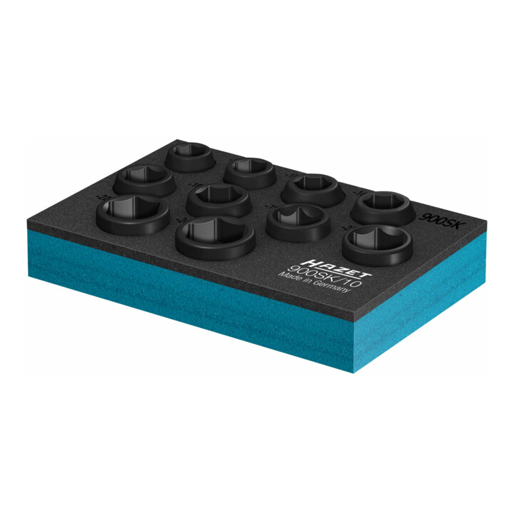 HAZET Jeu de clés à douille à choc, pour machines 900SK/10