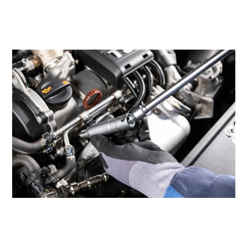 HAZET Jeu de clés pour conduites d'injection 4550-1718/2, 2 pièces, 17, 18