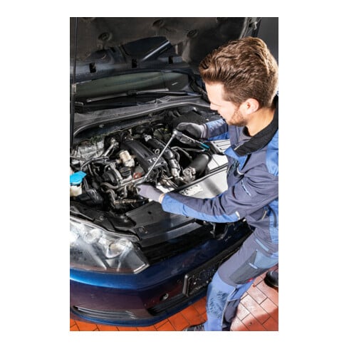 HAZET Jeu de clés pour conduites d'injection 4550-1718/2, 2 pièces, 17, 18