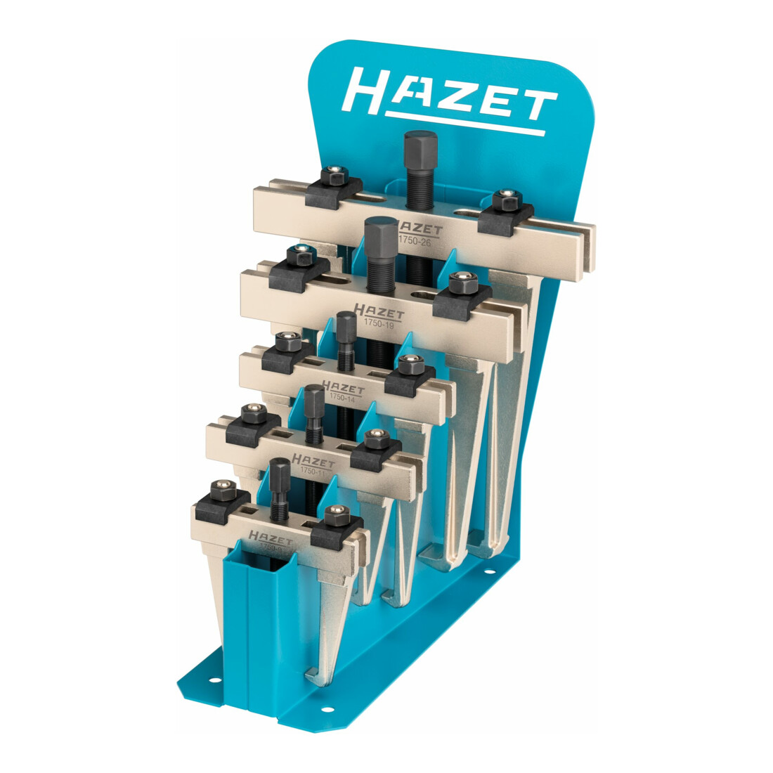 HAZET Jeu d'extracteurs à dégagement rapide, 2 bras 1750/5