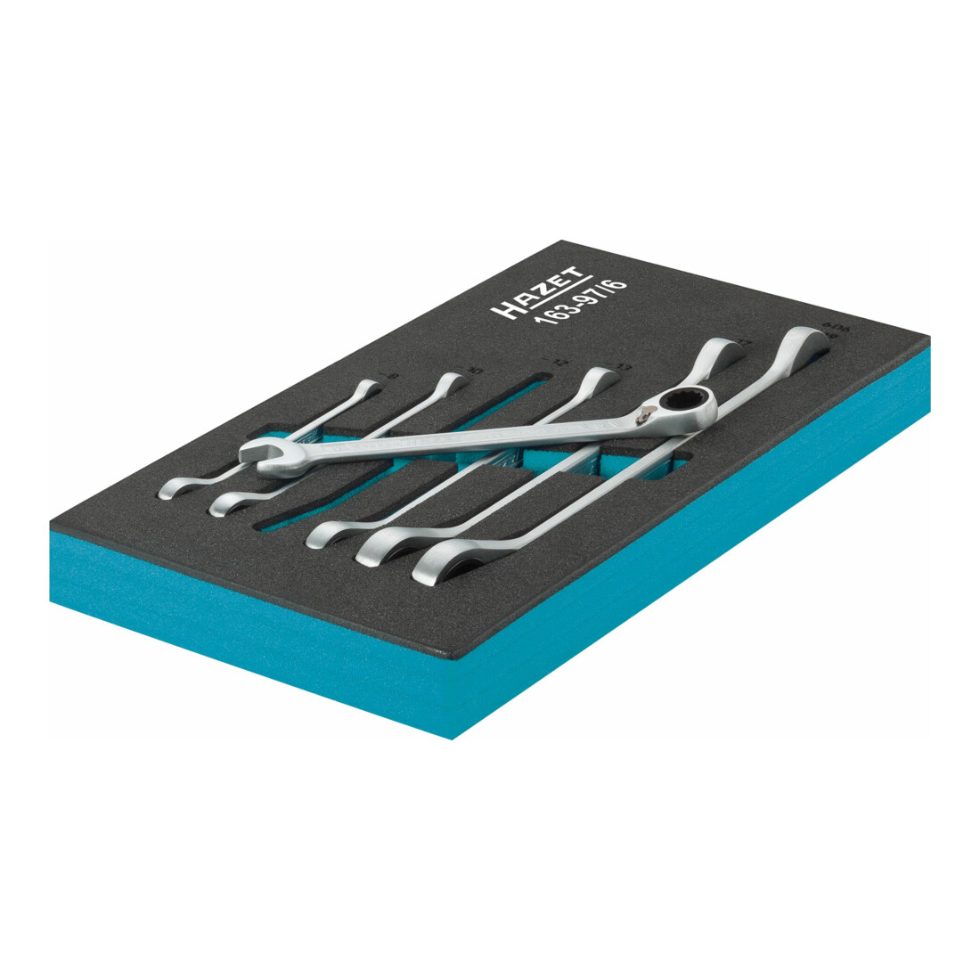 HAZET Jeu d'outils pour sondes lambda 163-611/10, 10 pièces, 22, 24, 14, 17, 19