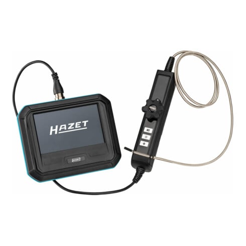 HAZET Kit endoscope à écran tactile HD avec sonde pivotante 180°, ⌀ 3,9 mm 4812-23/5AF