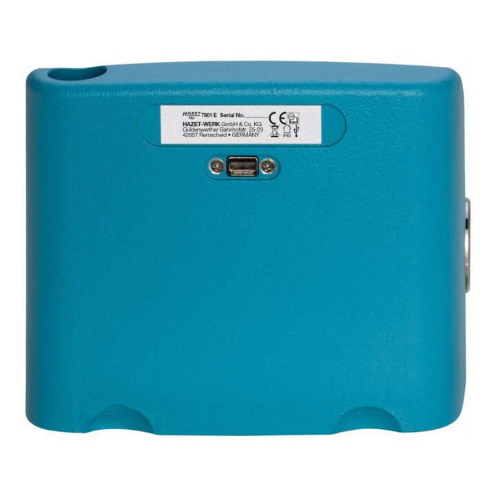 HAZET Koppeltester, elektronisch, 10 - 350 Nm 7901E Nm min-max: 10 - 350 Nm vierkant hol 12,5 mm (1/2 inch)