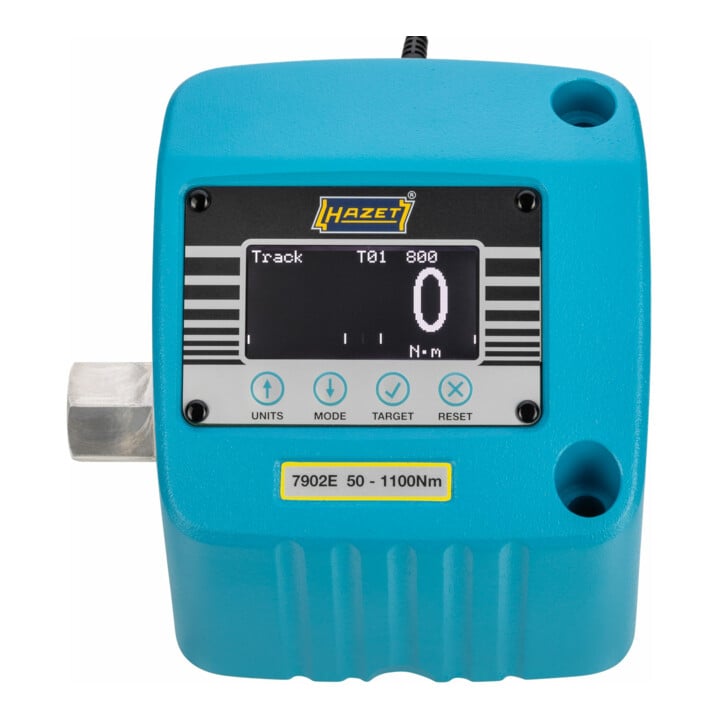 HAZET Koppeltester, elektronisch, 100 - 1000 Nm 7902E Nm min-max: 100 - 1000 Nm