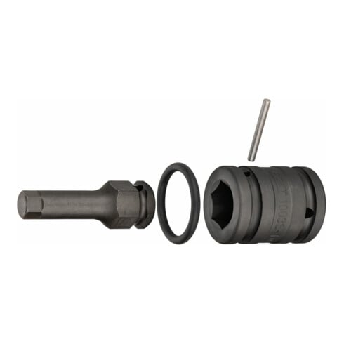 HAZET Kracht-verloopdoppen 1003S-1 ∙ Vierkant hol 20 mm (3/4 inch) ∙ Binnen-zeskant-profiel