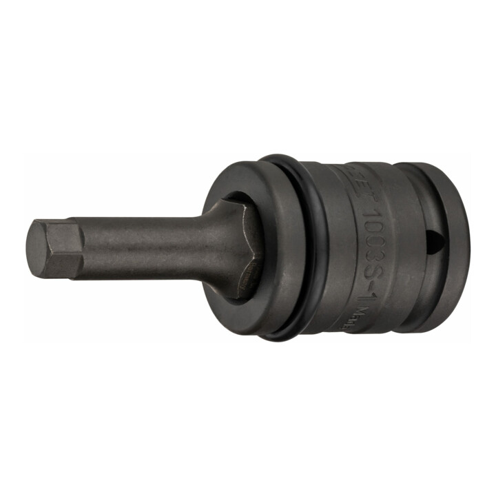 HAZET Kracht-verloopdoppen 1003S-1 ∙ Vierkant hol 20 mm (3/4 inch) ∙ Binnen-zeskant-profiel