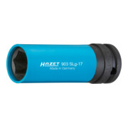 HAZET krachtdop 1/2" zeskant lang