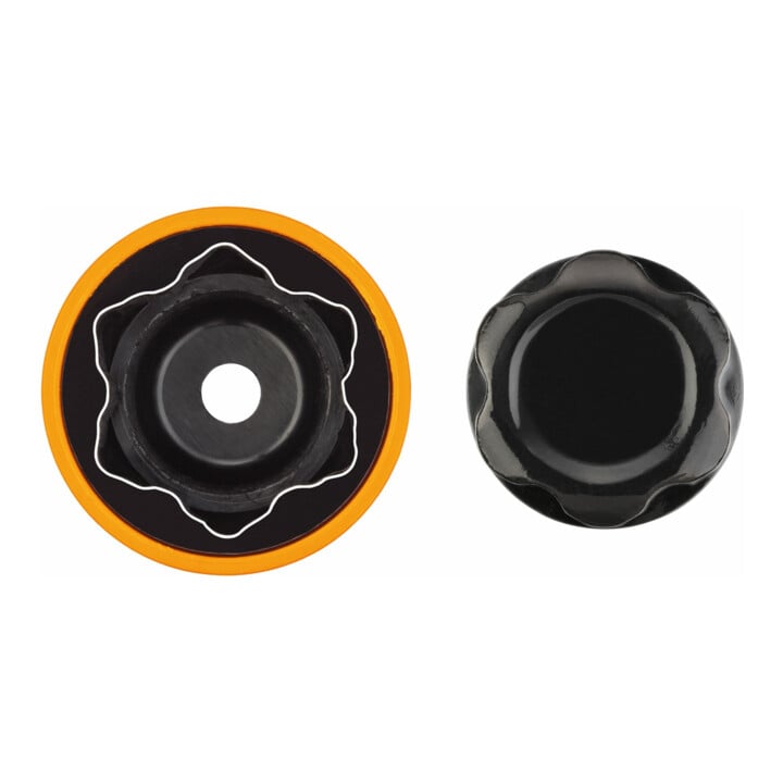 HAZET Krachtdopsleutel ∙ speciaal profiel 905SLG-21 ∙ Vierkant hol 12,5 mm (1/2 inch) ∙ Wielbouten hybride speciaal profiel ∙ 21 mm