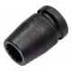 Hazet Impact, Machineschroevendraaier Socket (Dubbele Hex) 900SZ-18 Vierkante Holle 12,5 mm (1/2 in.) Buiten Dubbele Hex Tractie Profiel 18-1