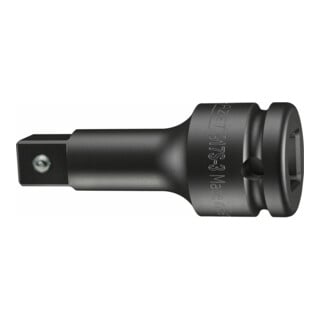 HAZET Krachtverlengstuk 917S-3 ∙ Vierkant hol 12,5 mm (1/2 inch) ∙ Vierkant massief 12,5 mm (1/2 inch)