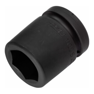 HAZET Kraft-Steckschlüssel-Einsatz (6-Kant) 1100S-33 s: 33 mm Vierkant hohl 25 mm (1")