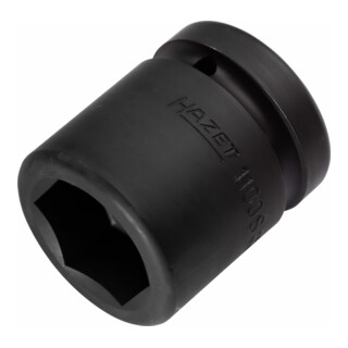 HAZET Kraft-Steckschlüssel-Einsatz (6-Kant) 1100S-34 s: 34 mm Vierkant hohl 25 mm (1")