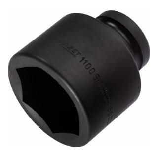 HAZET Kraft-Steckschlüssel-Einsatz (6-Kant) 1100S-60 s: 60 mm Vierkant hohl 25 mm (1")