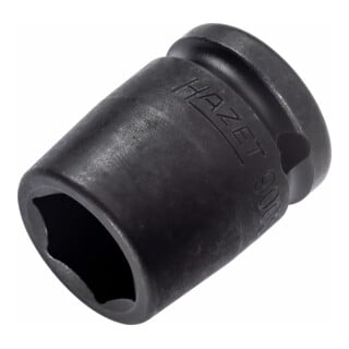 HAZET Kraft-Steckschlüssel-Einsatz (6-Kant) 900S-18 s: 18 mm Vierkant hohl 12,5 mm (1/2")