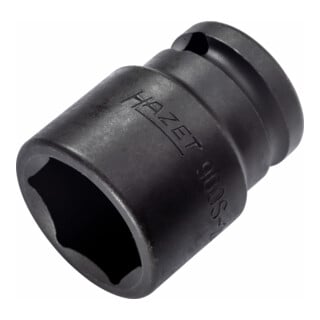 HAZET Kraft-Steckschlüssel-Einsatz (6-Kant) 900S-24 s: 24 mm Vierkant hohl 12,5 mm (1/2")