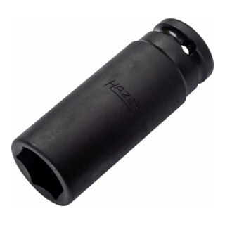 HAZET Kraft-Steckschlüssel-Einsatz (6-Kant) 900SLG-22 s: 22 mm Vierkant hohl 12,5 mm (1/2")