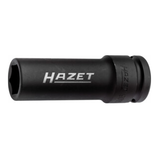 HAZET Kraft-Steckschlüssel-Einsatz (6-Kant) 901SLG-17 s: 17 mm Vierkant hohl 12,5 mm (1/2")