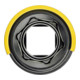 HAZET Kraft-Steckschlüssel-Einsatz (6-Kant) 903SLG-19 s: 19 mm Vierkant hohl 12,5 mm (1/2")