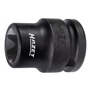 HAZET Kraft TORX® Steckschlüssel-Einsatz 900S-E20 E20 Vierkant hohl 12,5 mm (1/2")