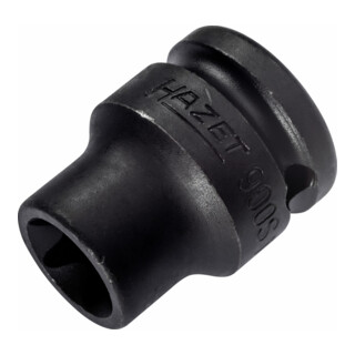 HAZET Kraft TX Steckschlüssel-Einsatz 900S-E18 E18 Vierkant hohl 12,5 mm (1/2")