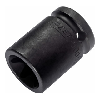 HAZET Kraft TX Steckschlüssel-Einsatz 900S-E24 E24 Vierkant hohl 12,5 mm (1/2")