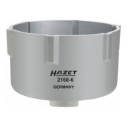 HAZET Kraftstoff-Filter-Lösewerkzeug 2168-6 Vierkant hohl 10 mm (3/8 Zoll) Rillenprofil