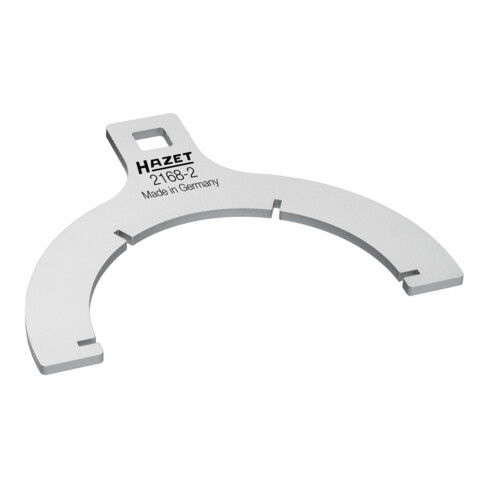 HAZET Kraftstofffilter Lösewerkzeug 2168-2 Vierkant hohl 12,5 mm (1/2 Zoll) Rillenprofil