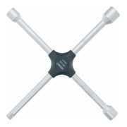 HAZET Kruissleutel 705V-02 ∙ Buiten-zeskant-profiel ∙ 17 x 19 x 22 x Buitenvierkant 12,5 = 1/2 inch mm