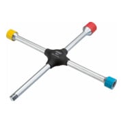 HAZET Kruissleutel 705V buitenzeskant profiel 17 x 19 x 21 x buitenvierkant aandrijving 12,5 = 1/2 inch-2