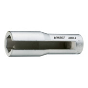 Hazet Lambdasonde dopsleutel 4680-1 vierkant hol 12,5 mm (1/2 inch) buitenzeskantprofiel 22