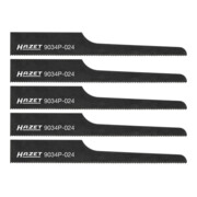Hazet Lames de scie de rechange 93 mm 24 dents, lot de 5
