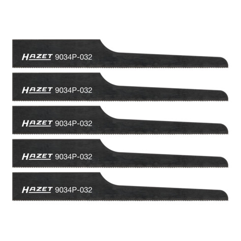 HAZET Lames de scie sauteuse 32 dents (5x) 9034P-032/5