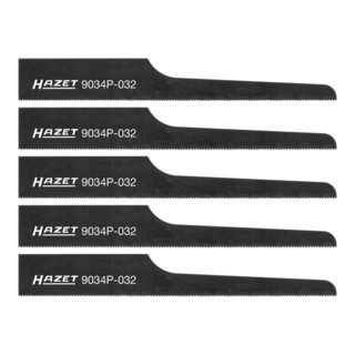 HAZET Lames de scie sauteuse 32 dents (5x) 9034P-032/5
