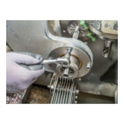 HAZET Leva a cricchetto reversibile, interamente in acciaio 863MC, Attacco quadro, massiccio, 6,3mm (1/4")-4