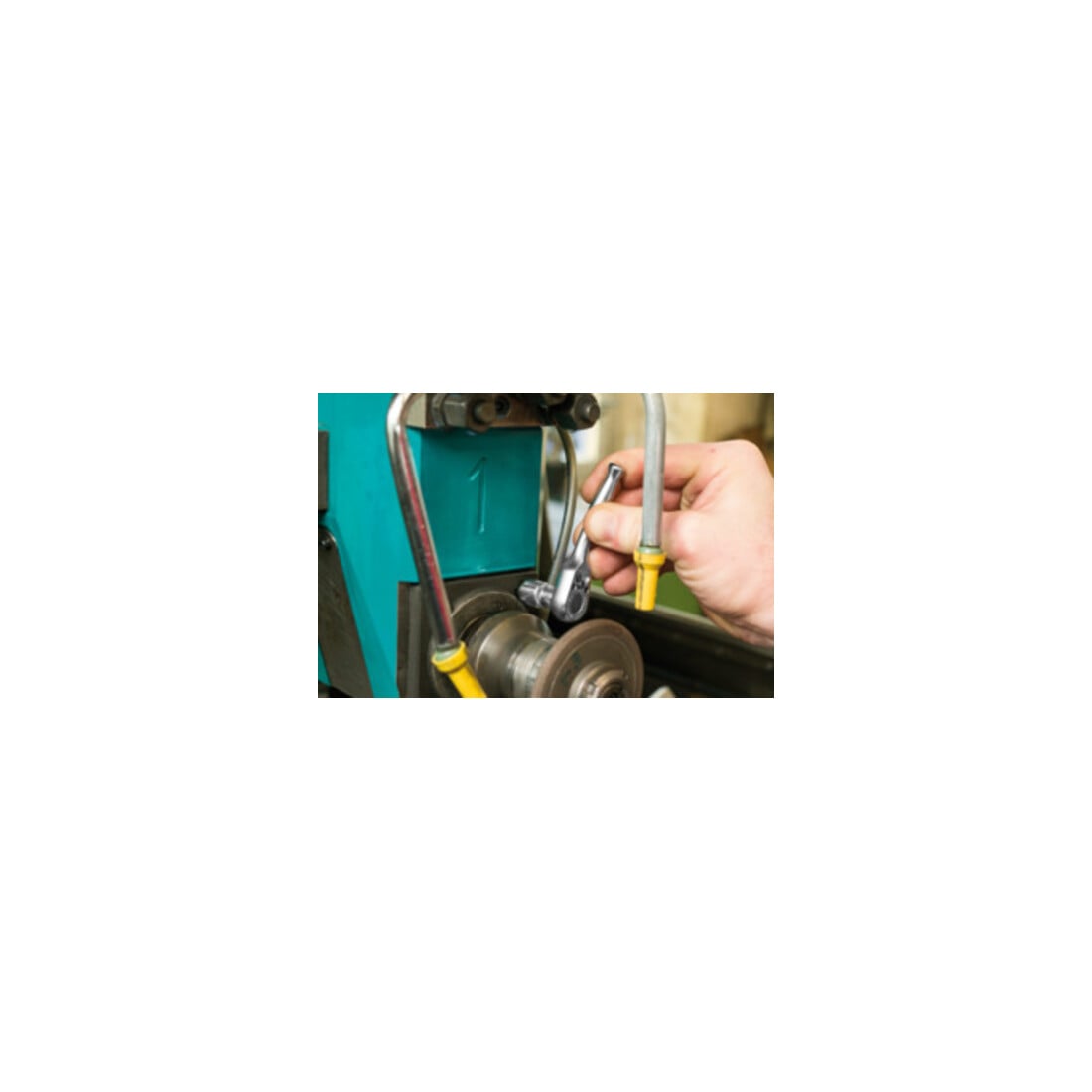 HAZET Leva a cricchetto reversibile, interamente in acciaio 863MC, Attacco quadro, massiccio, 6,3mm (1/4")