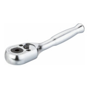 HAZET Leva a cricchetto reversibile, interamente in acciaio, per Bits 863MBIT, Attacco esagonale, cavo, 6,3 (1/4")-3