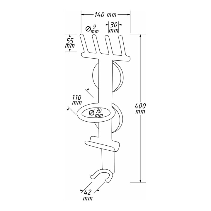 HAZET magneethouder 9070-10