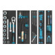 HAZET metalen gereedschapskist met assortiment 190/79 Aantal gereedschappen: 79-5