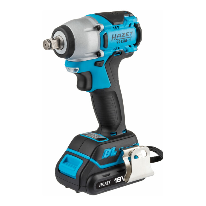 HAZET Mini accuslagsleutelset 18 V 9212M-1 Maximaal losdraaimoment: 270 Nm Massief vierkant 12,5 mm (1/2 inch) Aantal gereedschappen: 3