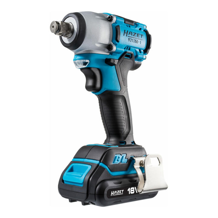 HAZET Mini accuslagsleutelset 18 V 9212M-1 Maximaal losdraaimoment: 270 Nm Massief vierkant 12,5 mm (1/2 inch) Aantal gereedschappen: 3