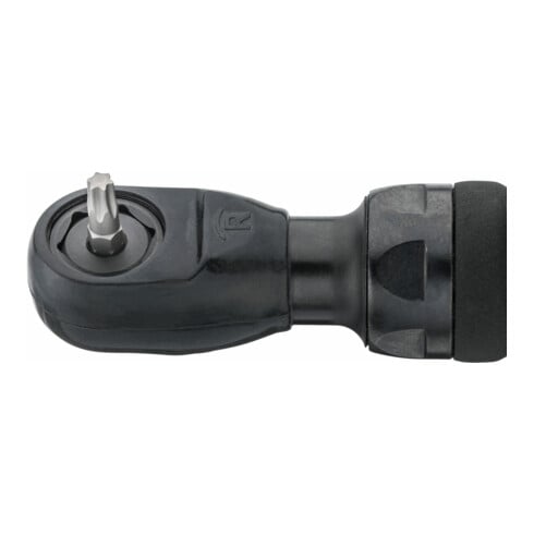 HAZET Mini avvitatore a cricchetto multifunzionale 9023M-1, quadro pieno 6,3mm (1/4 pollice), quadro pieno 10mm (3/8 pollice), esagono cavo 6,3 (1/4 pollice), 4pz.