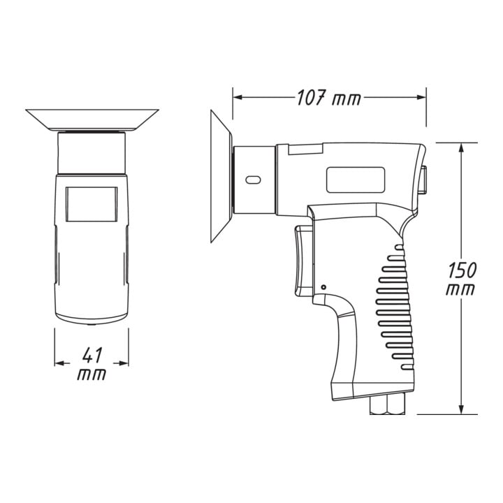 HAZET Mini Exzenter-Schleifer-Satz 9033N-5