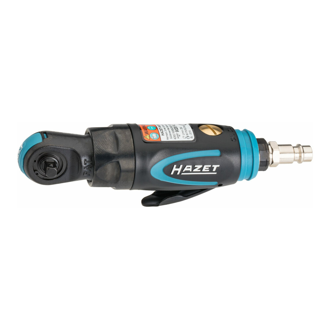 HAZET Mini Ratschenschrauber 9020P-2 Vierkant massiv 6,3 mm (1/4 Zoll)